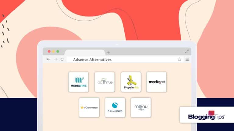 an image that shows a handful of adsense alternatives company logos