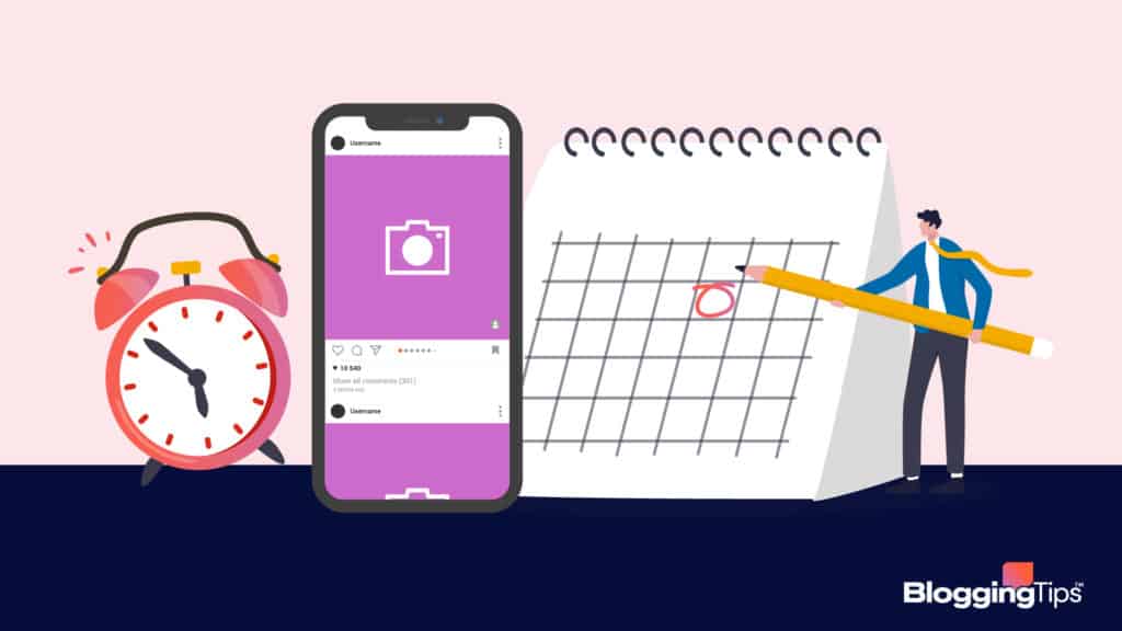 image that illustrates the best times to post on social media