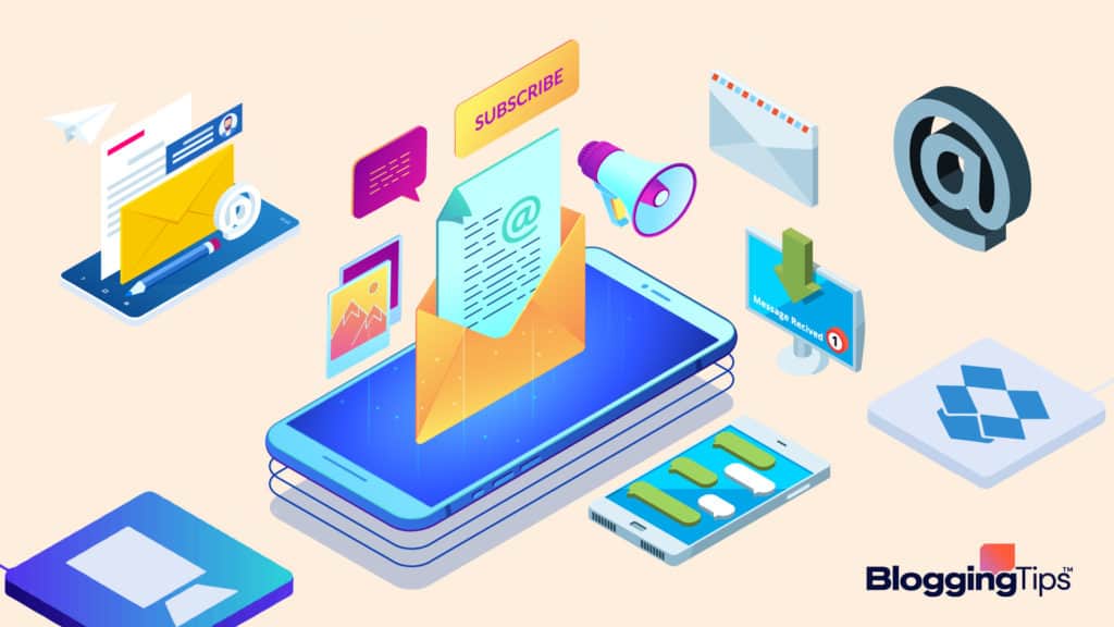 vector graphic showing elements related to gmail addons