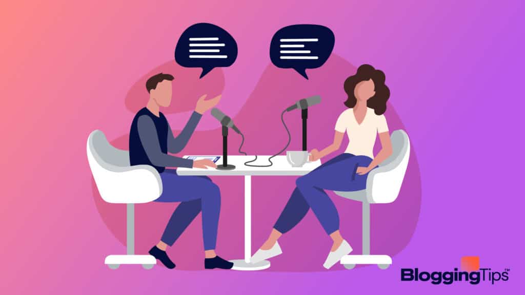 header graphic that explains in visual format "what is a podcast"