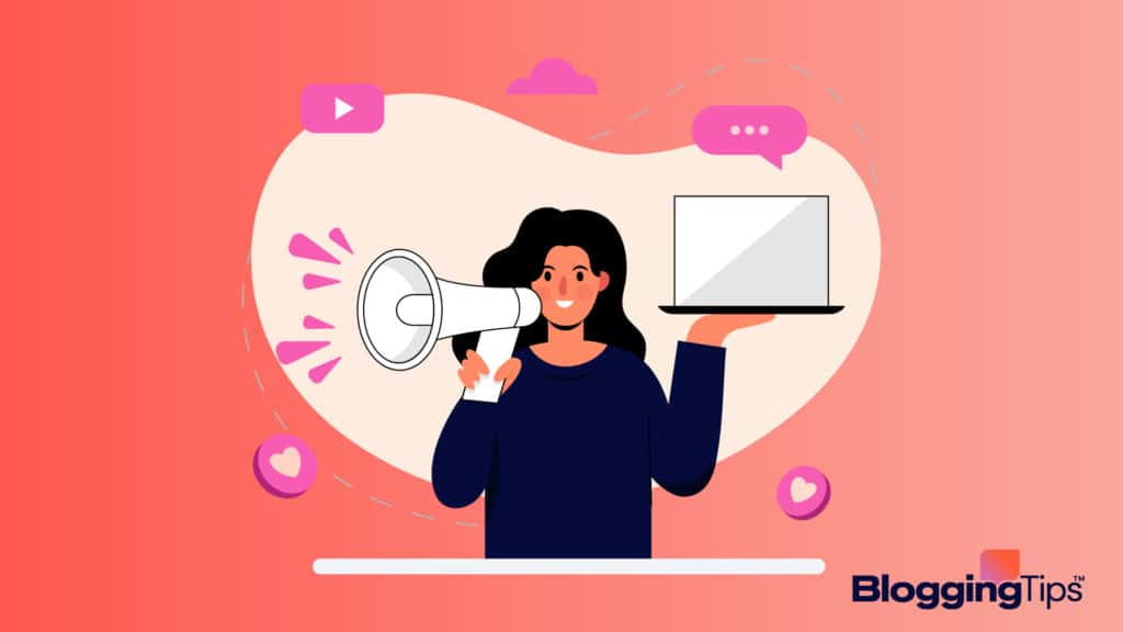 vector graphic showing an illustration of writing voice
