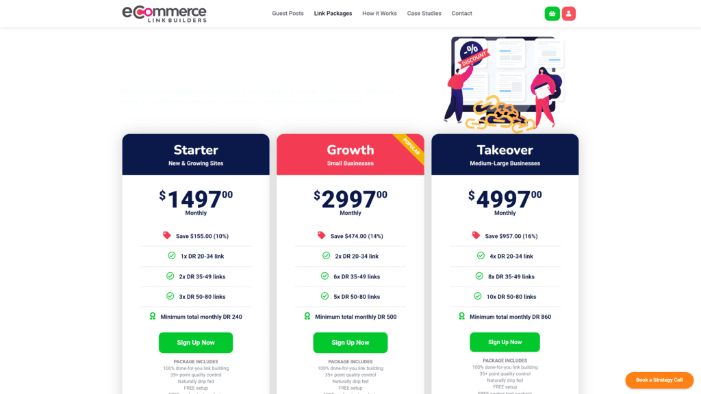 E-Commerce Link Builders