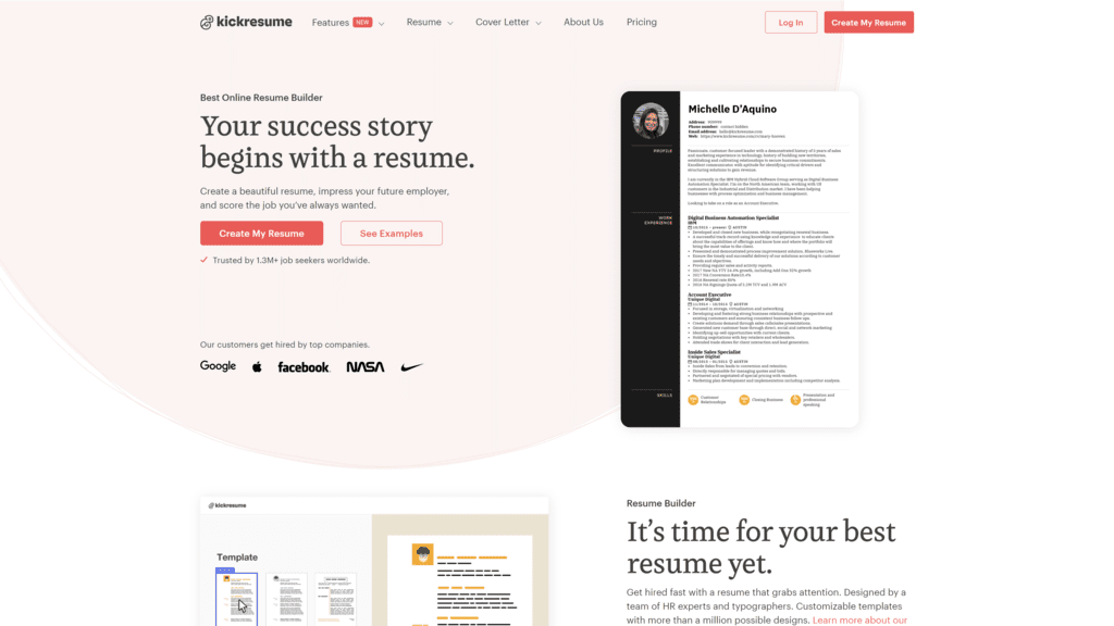 Kickresume