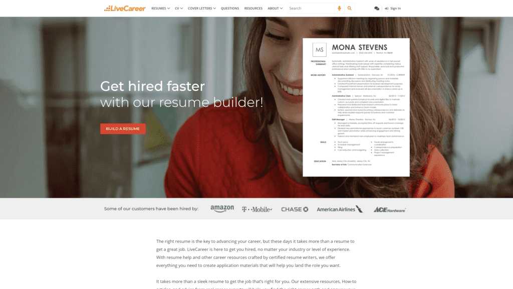 LiveCareer