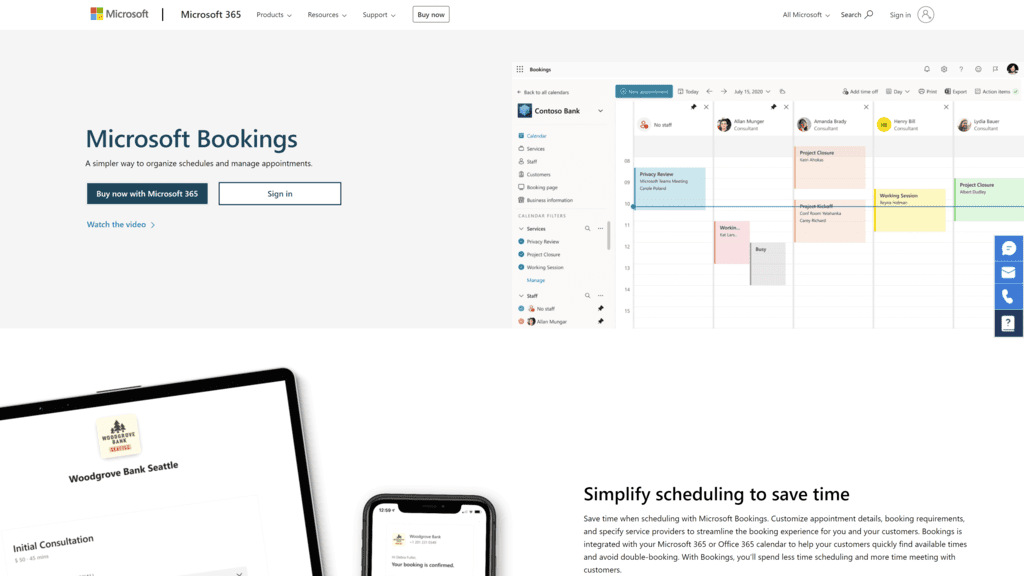 Microsoft Bookings