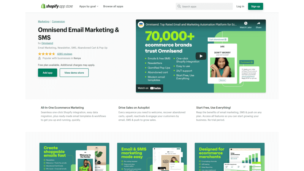 Omnisend Email Marketing & SMS