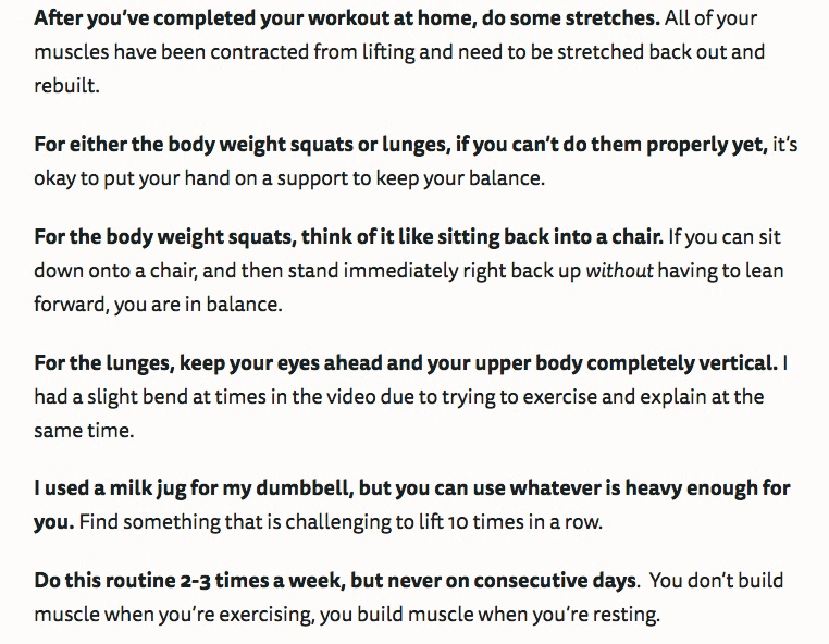 How to Start a Fitness Blog in 7 Steps: Workout steps