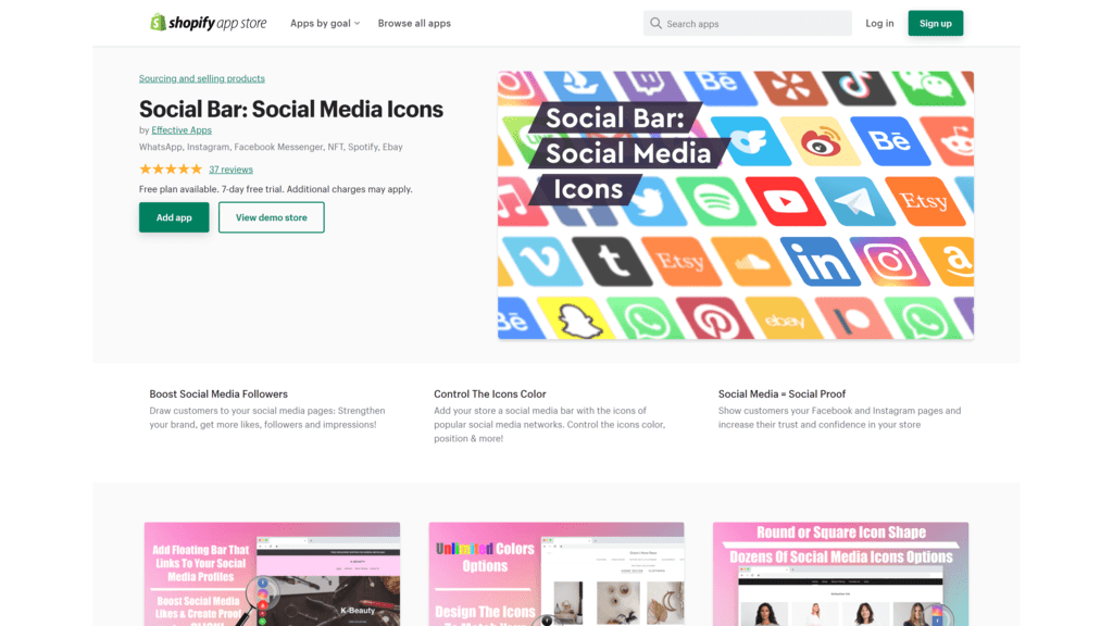 SocialBar