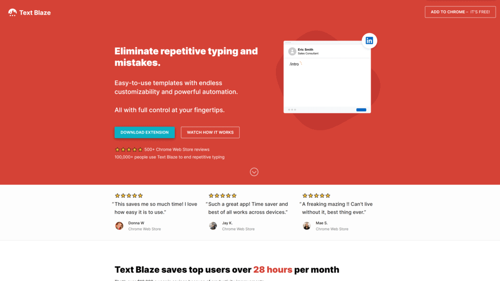 Text Blaze