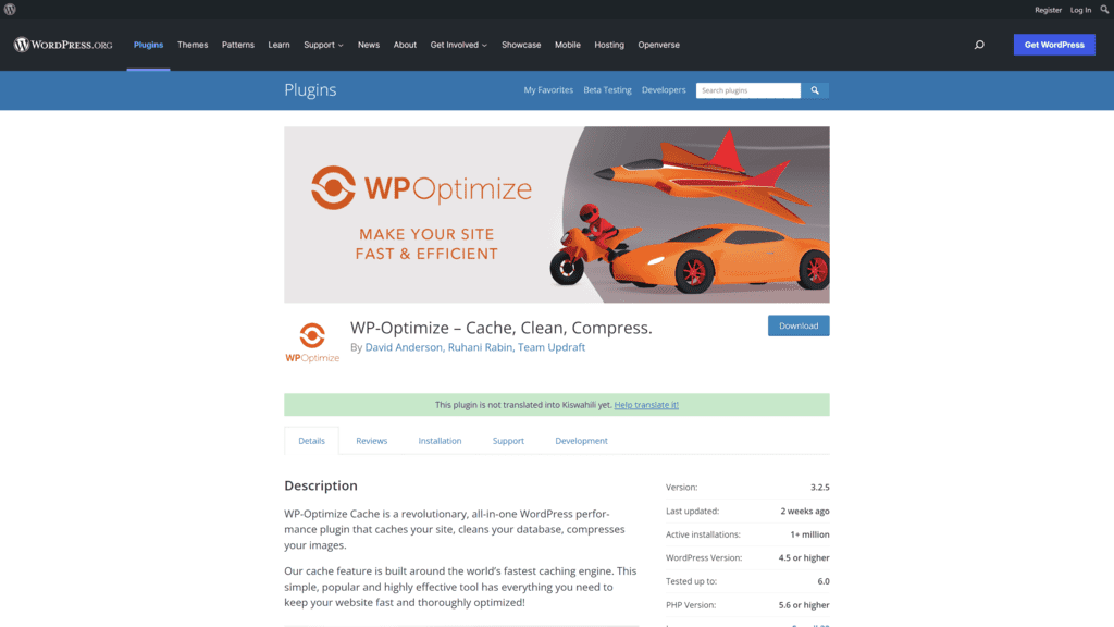 WP-Optimize
